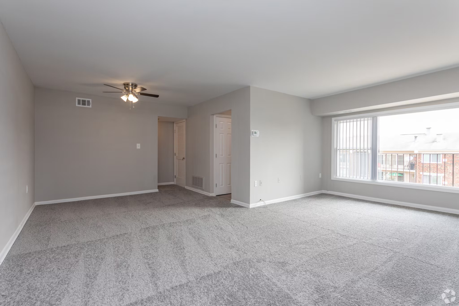 Living and dining area